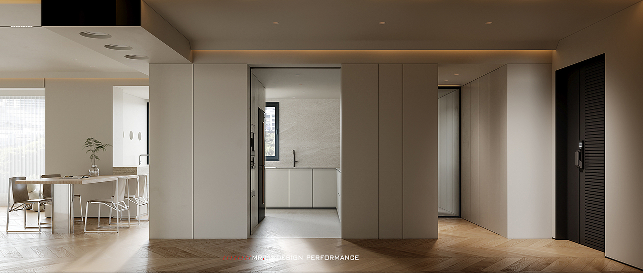 现代极简风格效果图表现