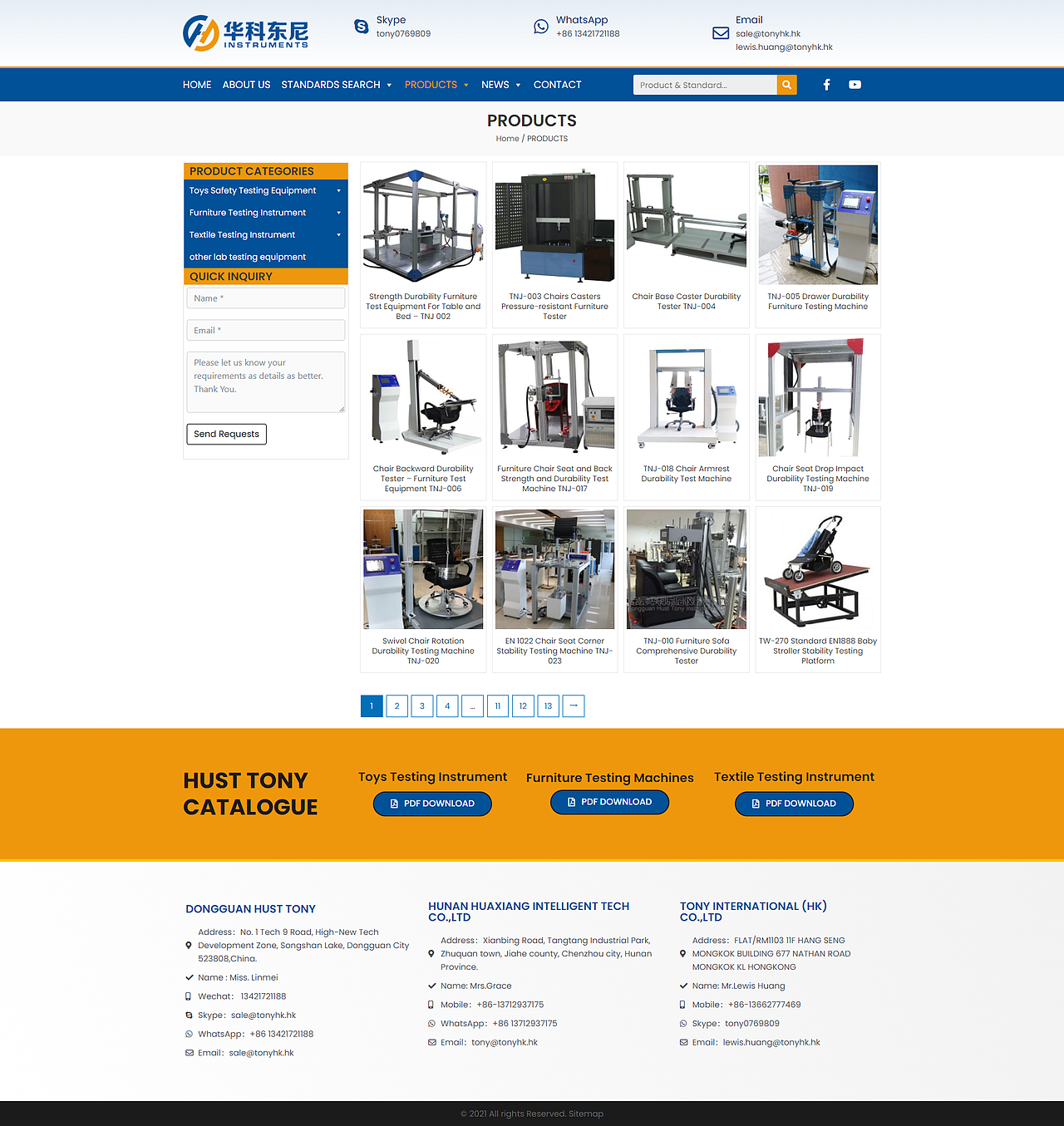 WordPress建站测试仪器设备厂家B2B外贸独立站案例分享（图ZMzQzNzkxNDky） - 企业官网 - 站酷设计师哟派出海原创素材 - 站酷ZCOOL