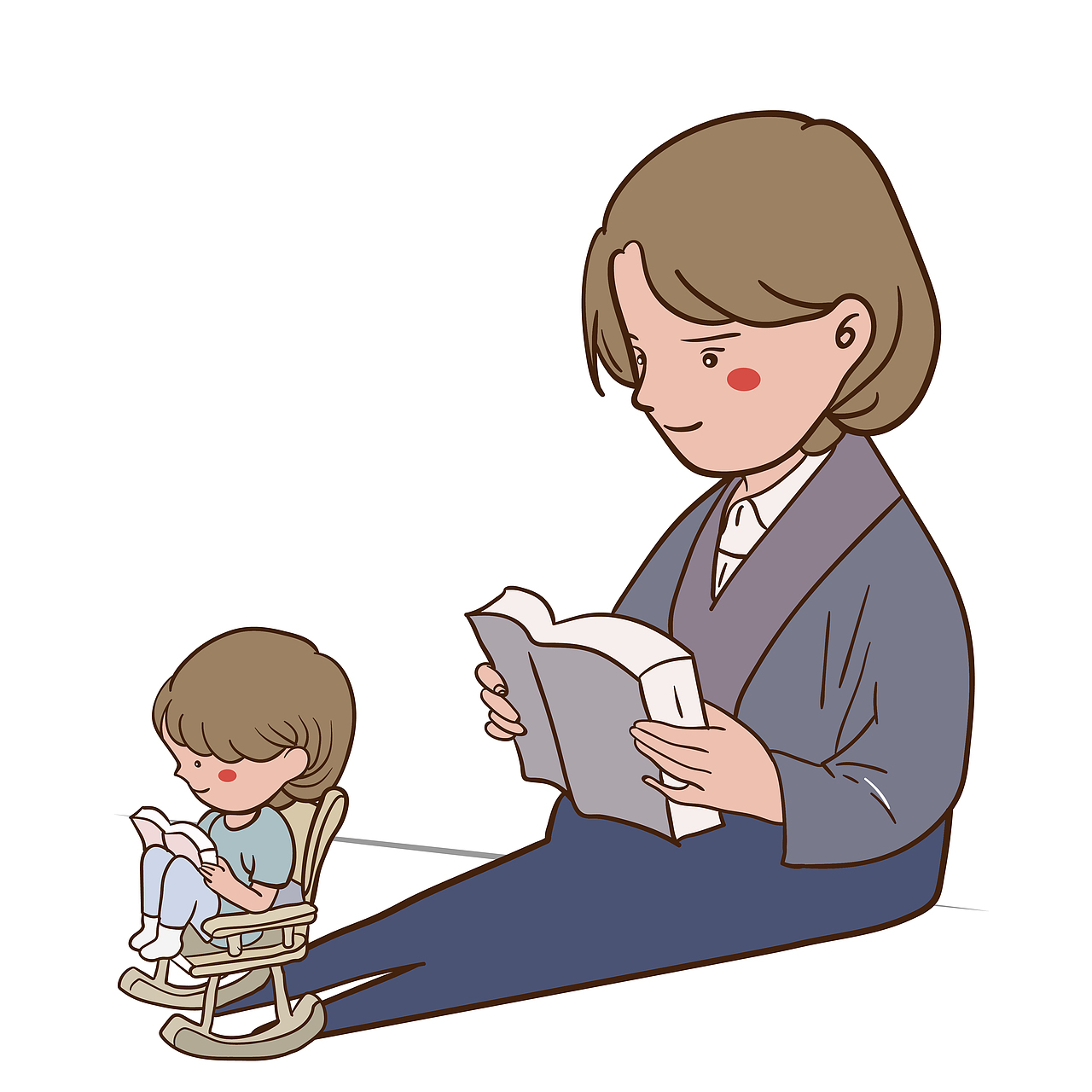 家庭梦想系列小人插画（图ZMzE2NDczMzM2） - 字体/字形 - 站酷设计师小胖鬼鬼原创素材 - 站酷ZCOOL