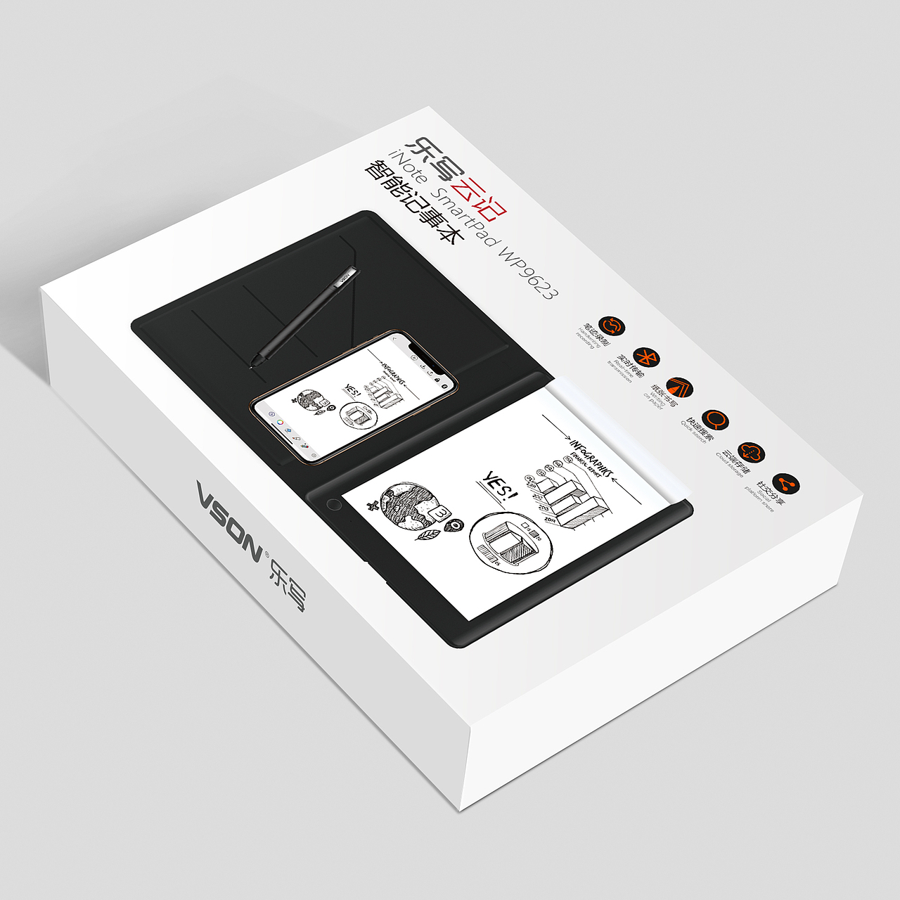 各类落地包装实物效果图