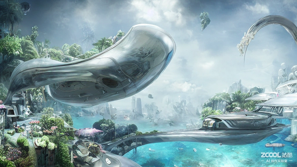 站酷ai【科技乌托邦】【精选版】