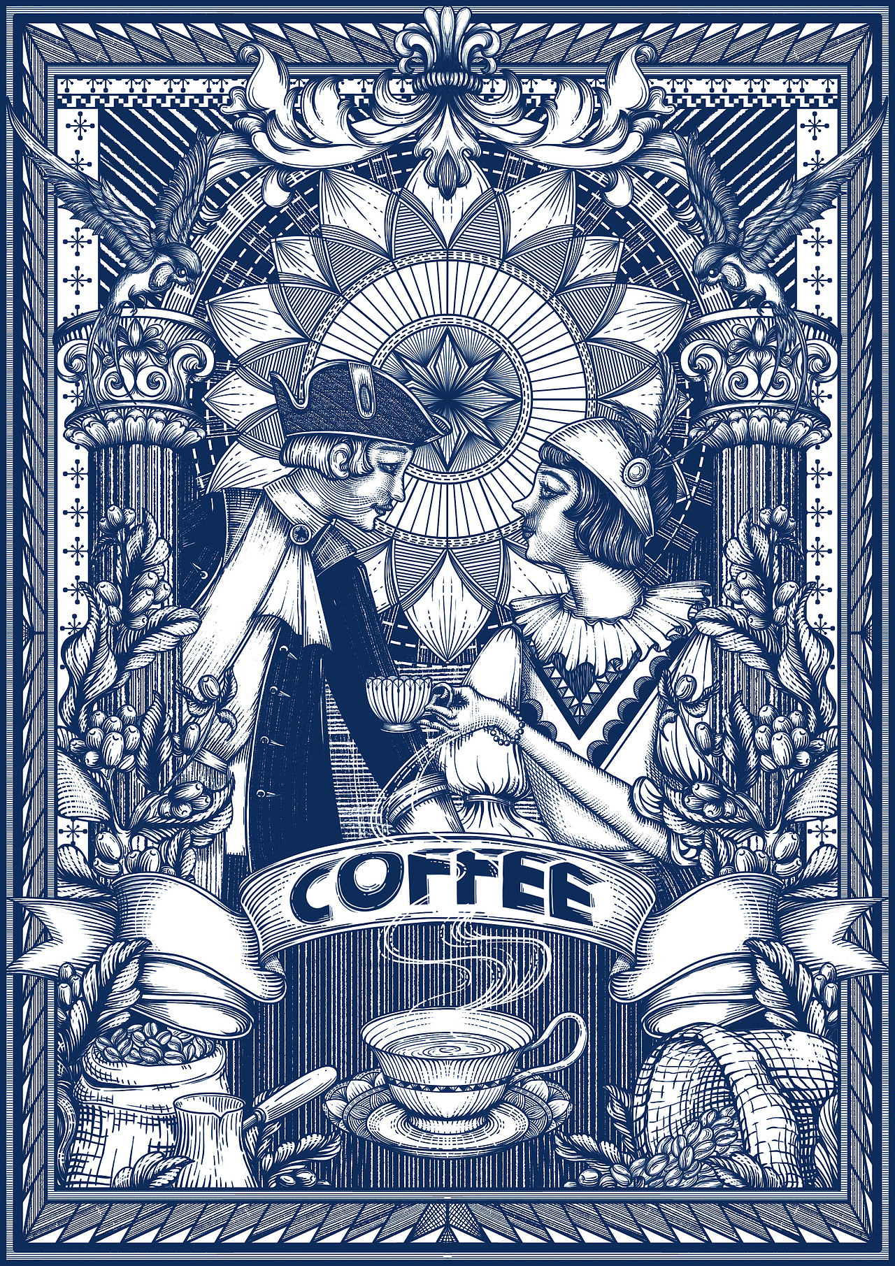 钢笔版画（图ZMzYxNTQxNDYw） - 新锐潮流插画 - 站酷设计师pgydzz123原创素材 - 站酷ZCOOL