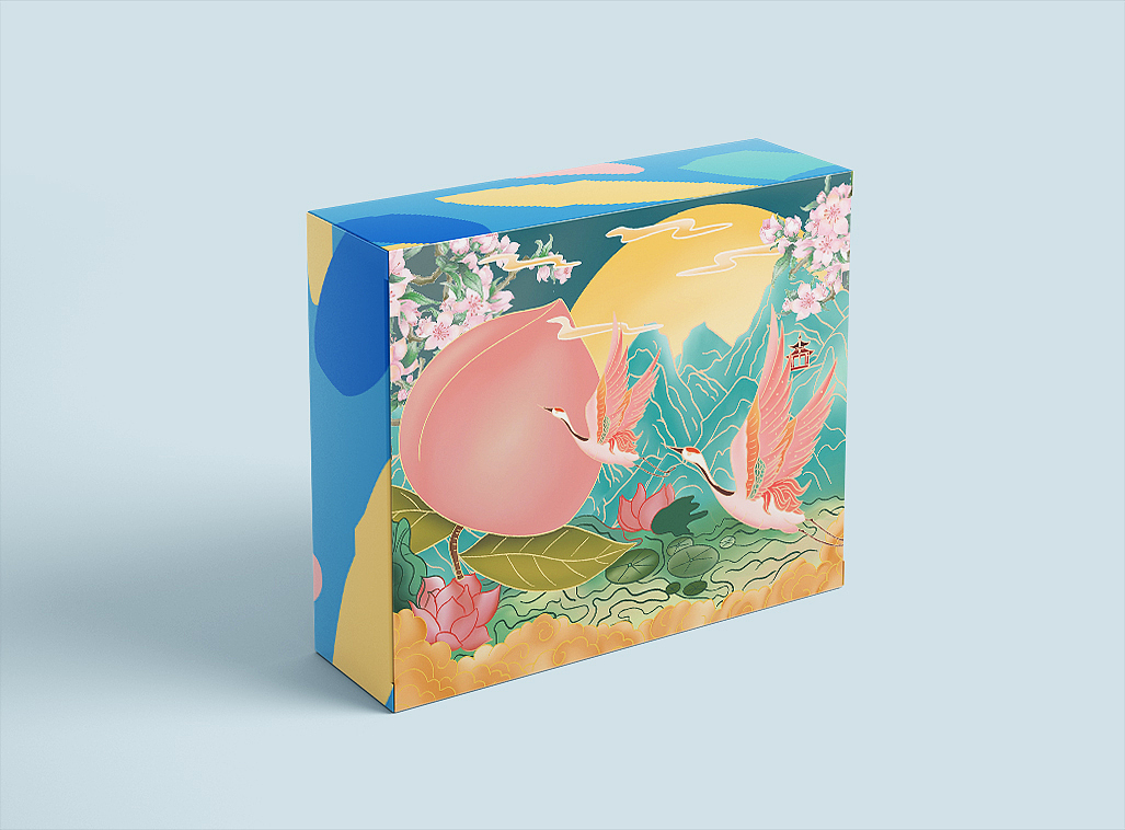 浙里桃香包装（图ZMzA0MjQzNjI0） - 包装 - 站酷设计师Dana专注于学习原创素材 - 站酷ZCOOL