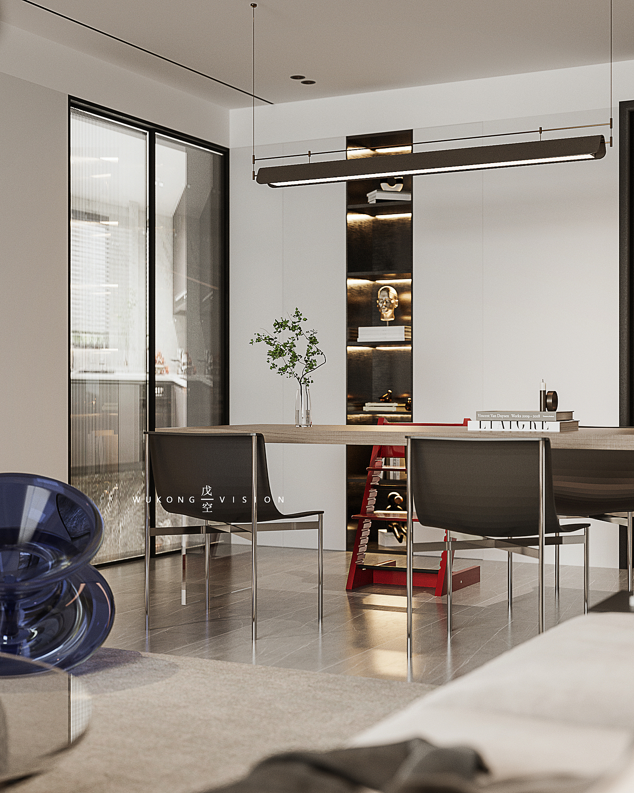 戊空效果图  一   现代黑白灰