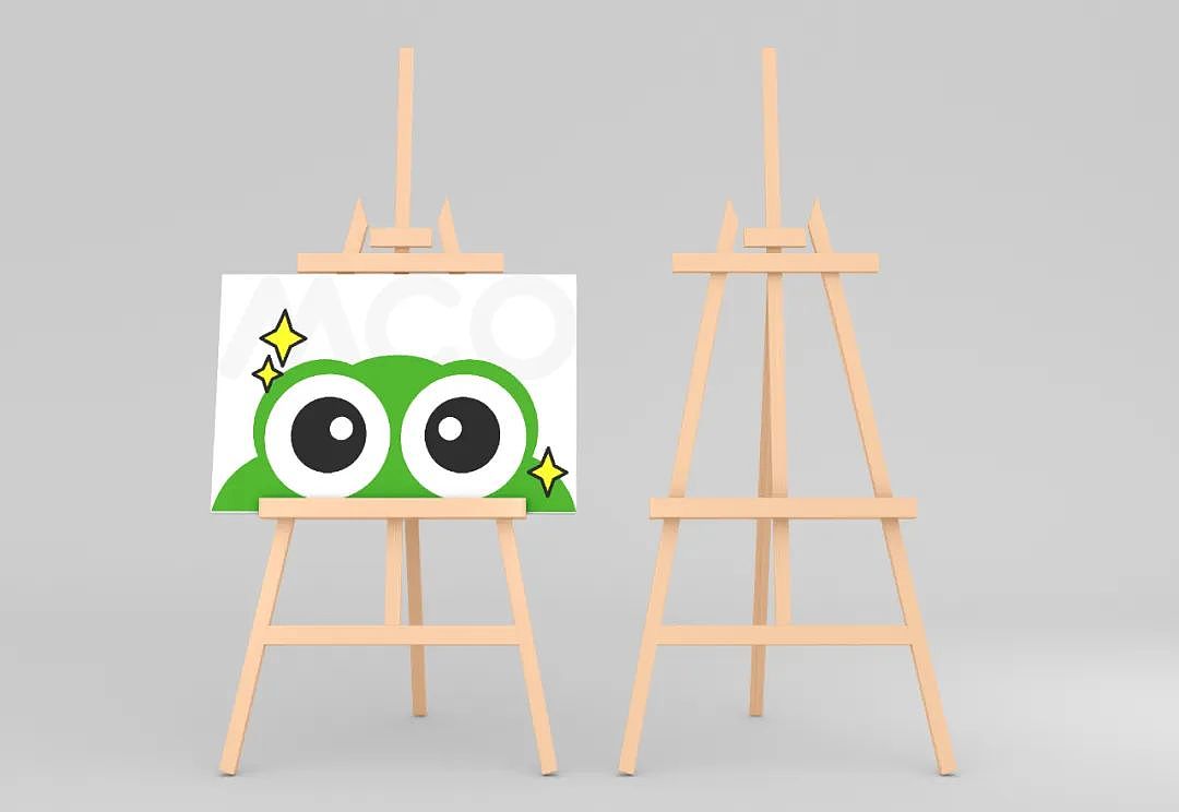「HUGOIDEA出品」美术蛙-在线少儿美术课（图ZMzU3ODM1MTgw） - 品牌 - 站酷设计师杭州虚谷设计原创素材 - 站酷ZCOOL