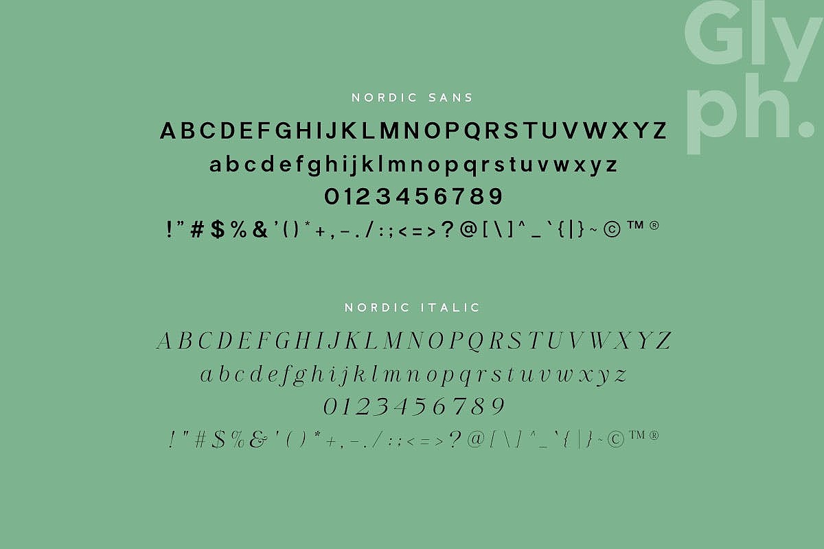 Nordic Font