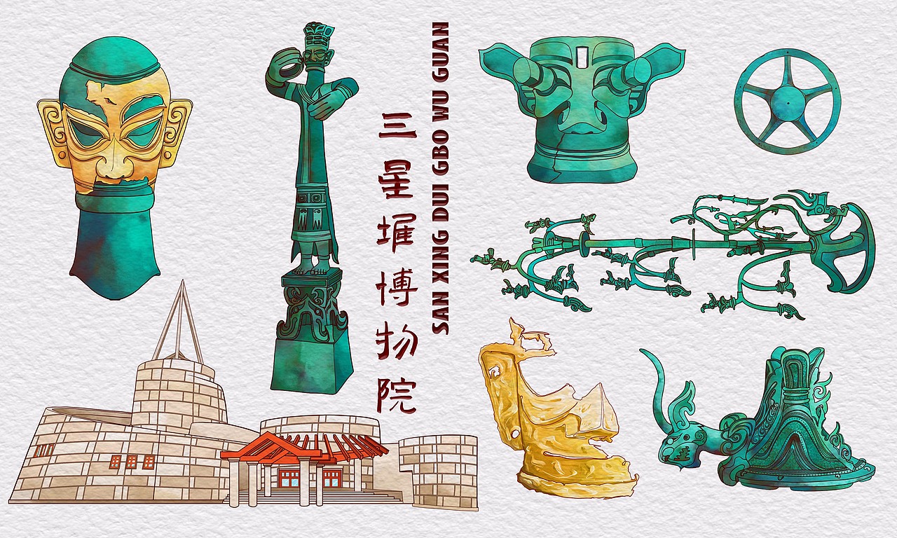 博物馆馆藏文物合集一