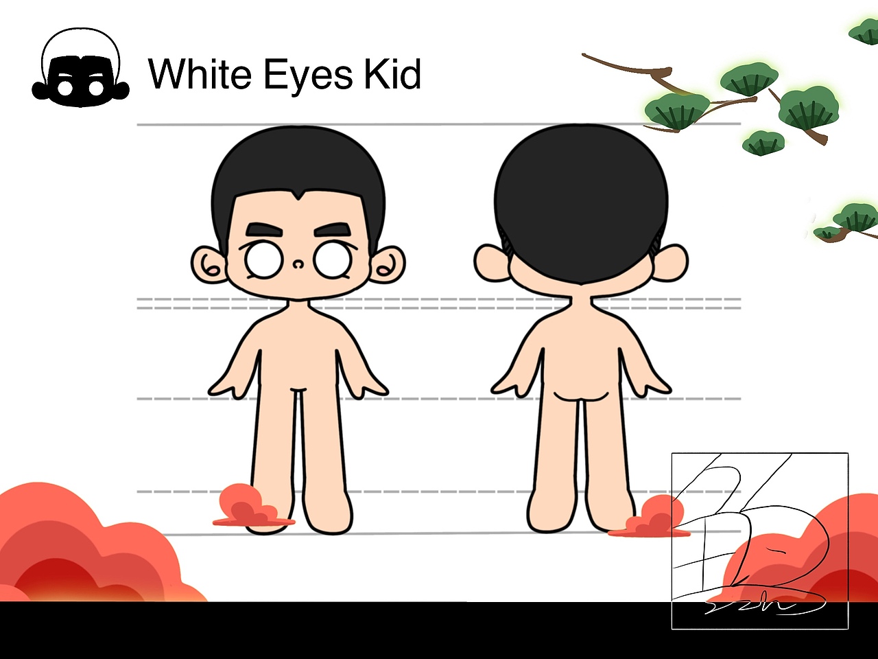 White Eyes Kid | 情绪色彩（图ZMzIzMjY5NTYw） - IP形象 - 站酷设计师野生鷠原创素材 - 站酷ZCOOL