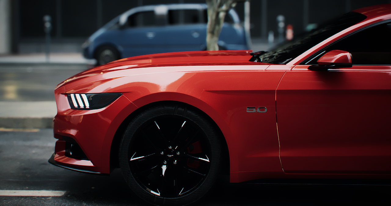 个人ue5汽车渲染练习