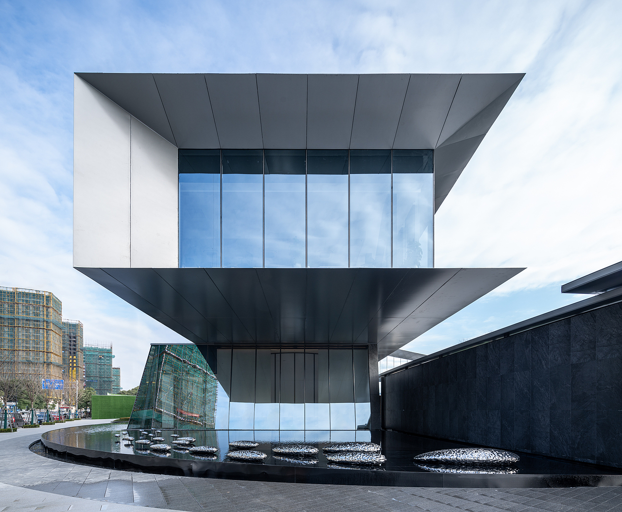 温州顶级豪宅江山云起项目设计售楼处实景