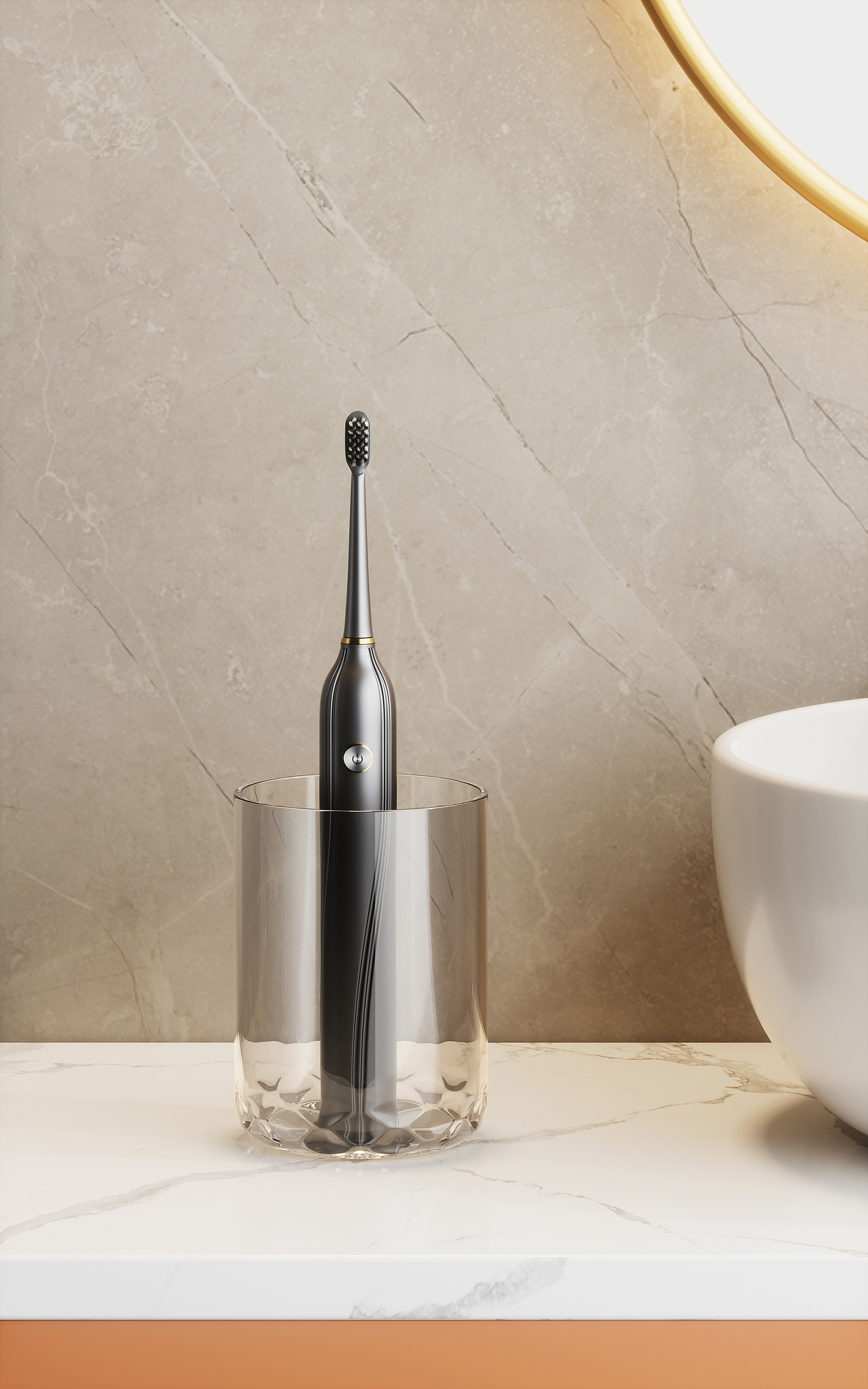 牙刷置物架丨厨具丨3D丨C4D产品渲染 ✖ 德艺电商视觉