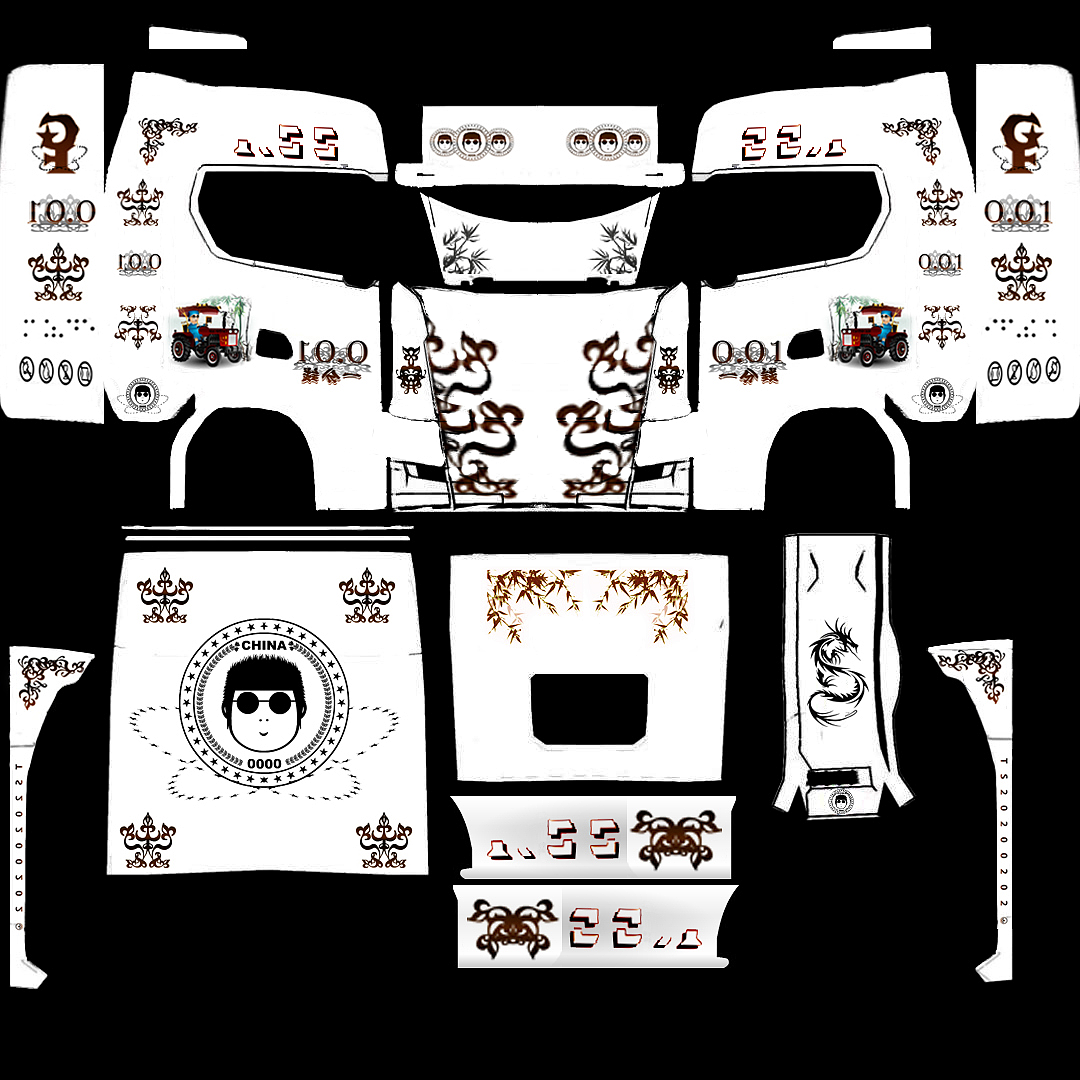 欧洲卡车模拟器3 手游版 自制 插画 涂装（图ZMzY0NzMyNzY0） - 创作习作 - 站酷设计师灬峰灬原创素材 - 站酷ZCOOL