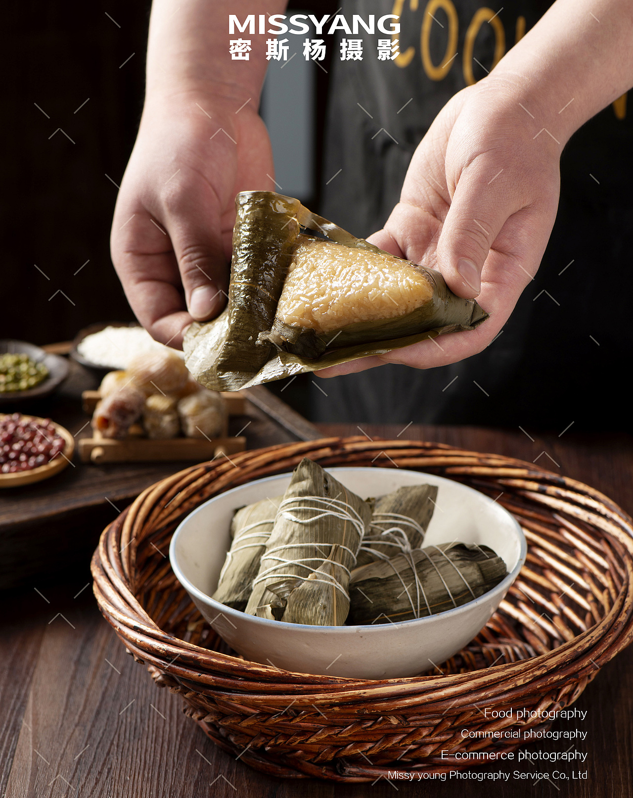 面点拍摄合集|包子烧麦寿司面食馅饼油条粽子|美食摄影