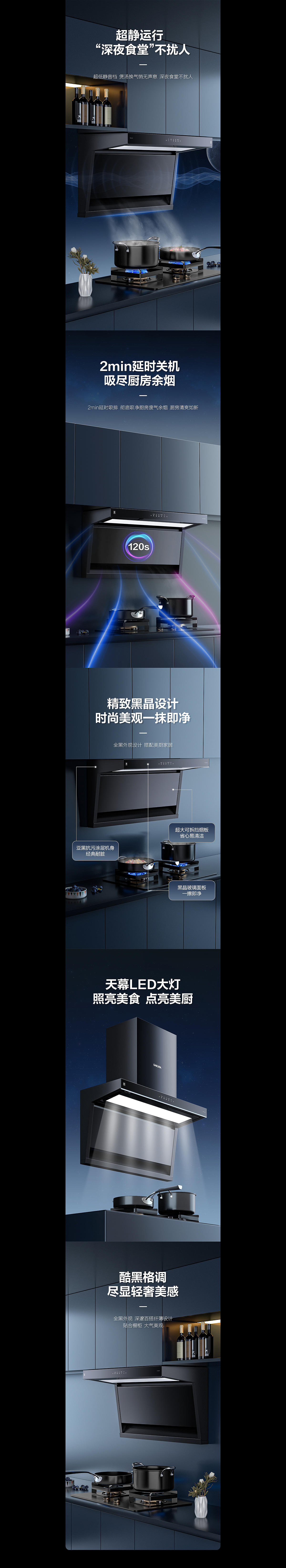 妙趣视觉【樱花油烟机详情视觉作品分享】