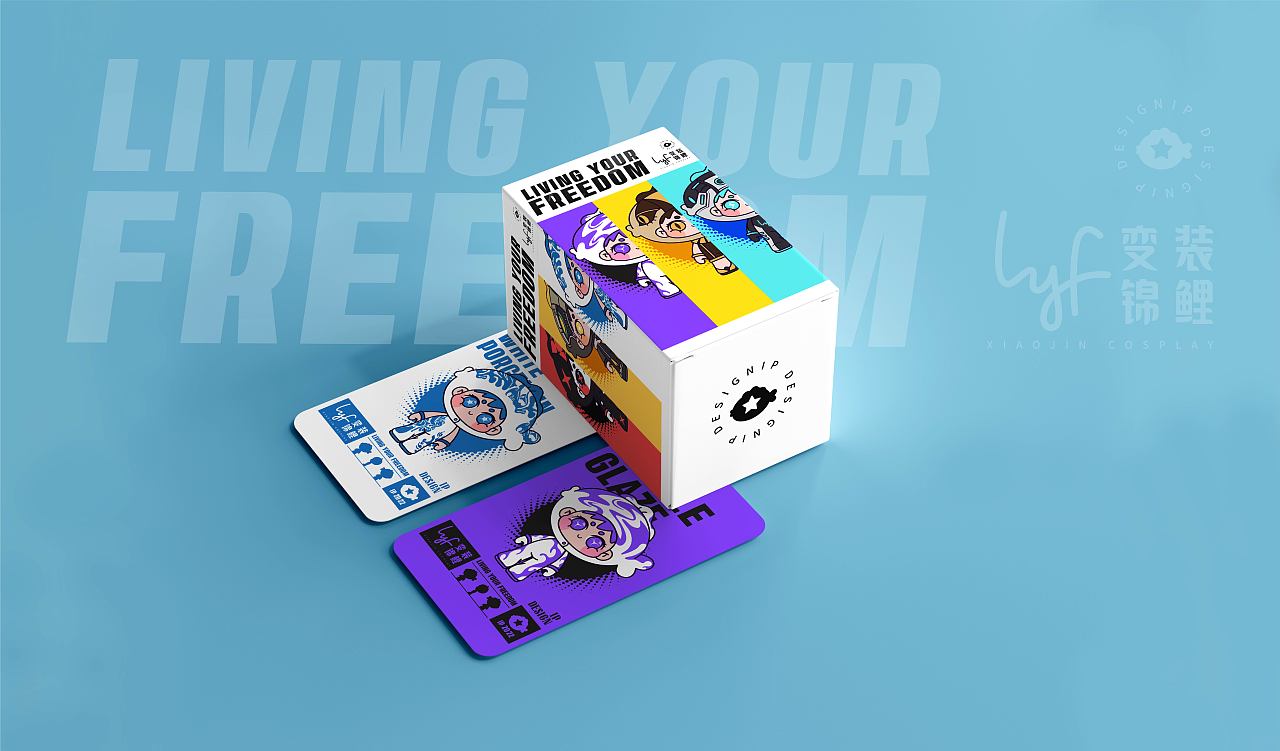 LYF — 变装锦鲤系列（图ZMzEzMDk3MDQ0） - IP形象 - 站酷设计师言帆原创素材 - 站酷ZCOOL