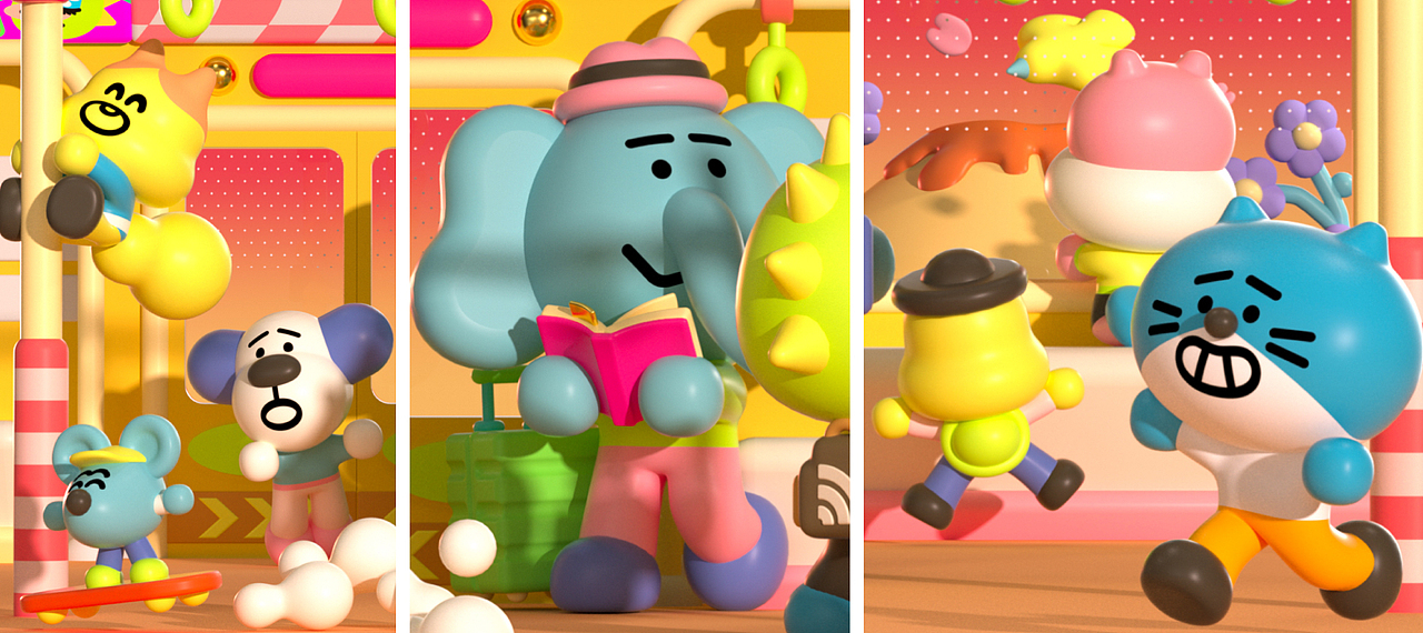 原创IP「世界末日:HOIHOI FAMILY占领世界」