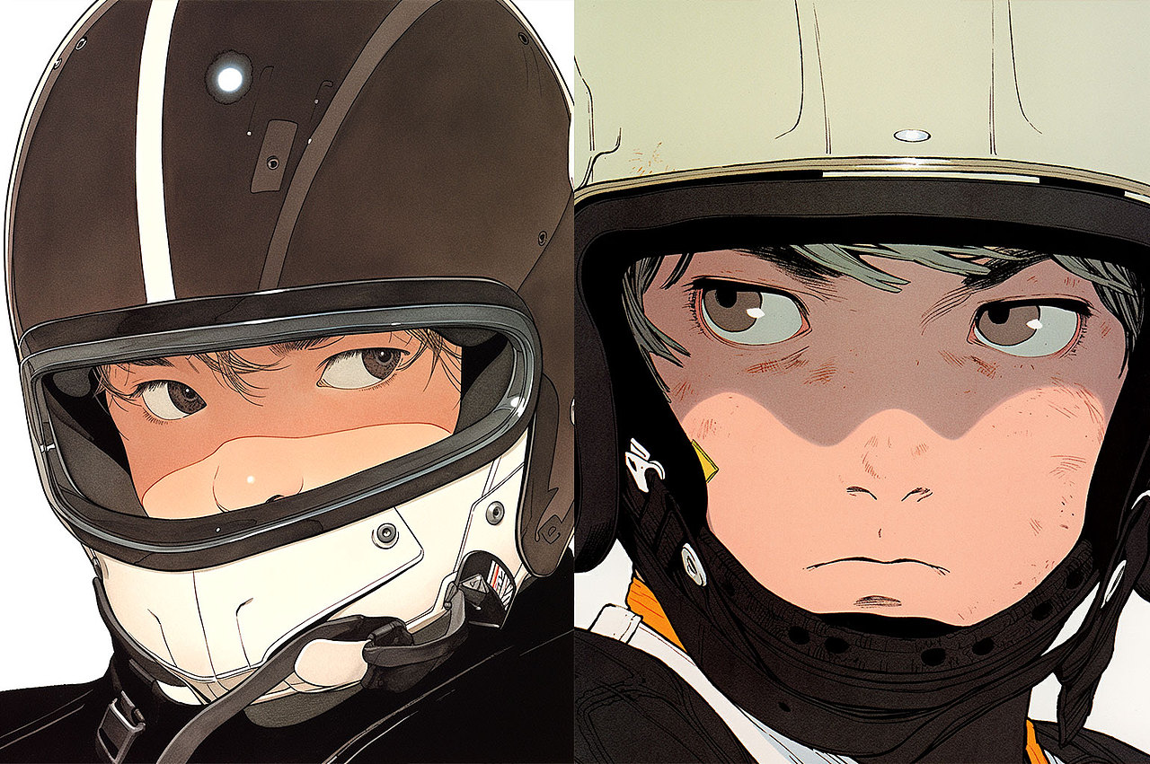 复古机车男头（图ZMzQyNjY4MTEy） - 商业插画 - 站酷设计师小土豆桑原创素材 - 站酷ZCOOL