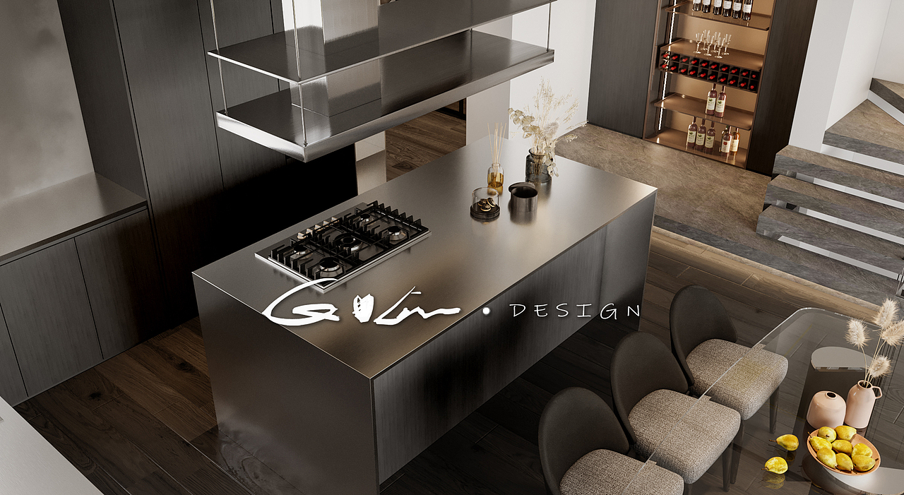 最新渲染  -  黑白灰