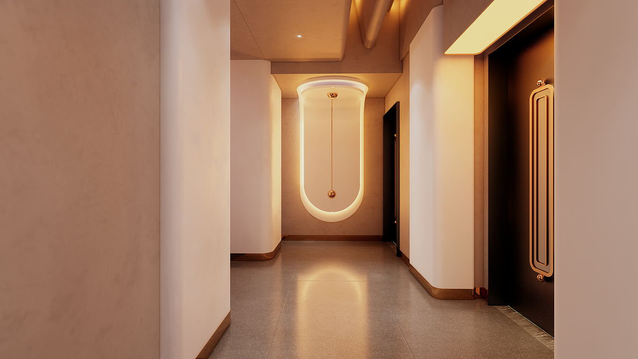 SU+Enscape商业空间公区设计