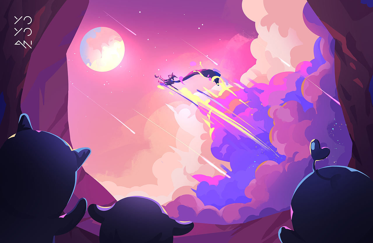 小魔女系列插画（图ZMzExNDkxOTI4） - 创作习作 - 站酷设计师油安原创素材 - 站酷ZCOOL