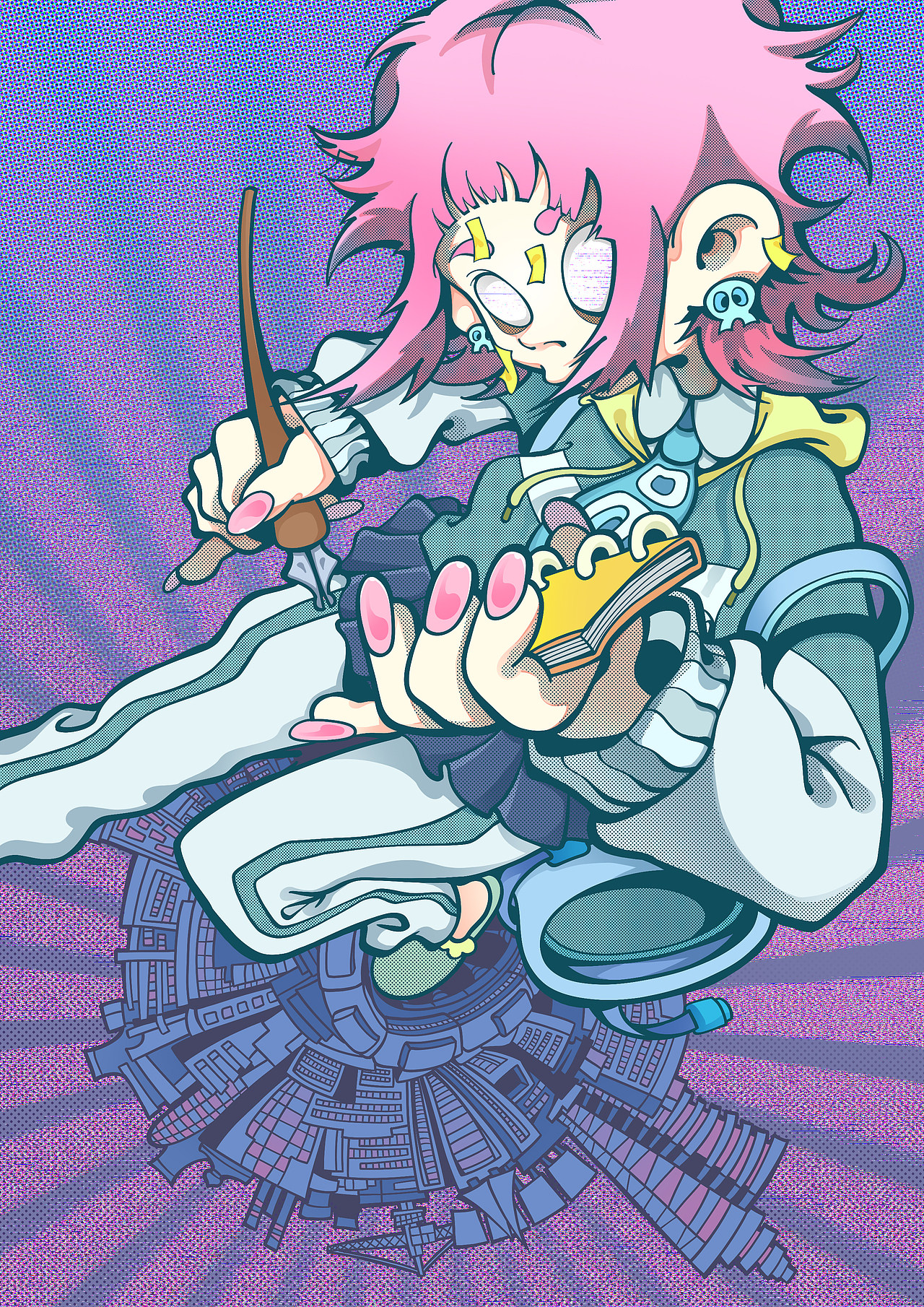 原创插画/P.T/3-5月作品总结