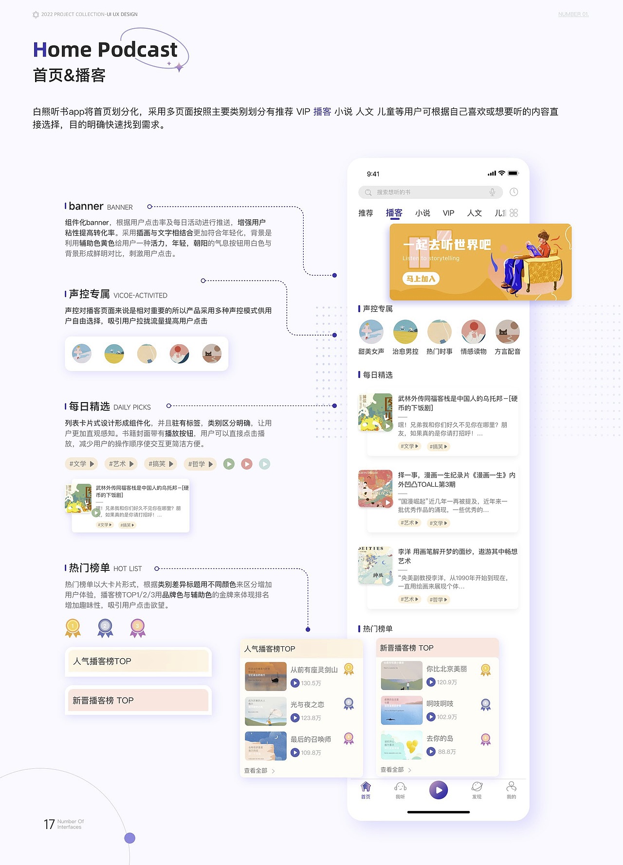 UI设计线下班学员作品展示(上)