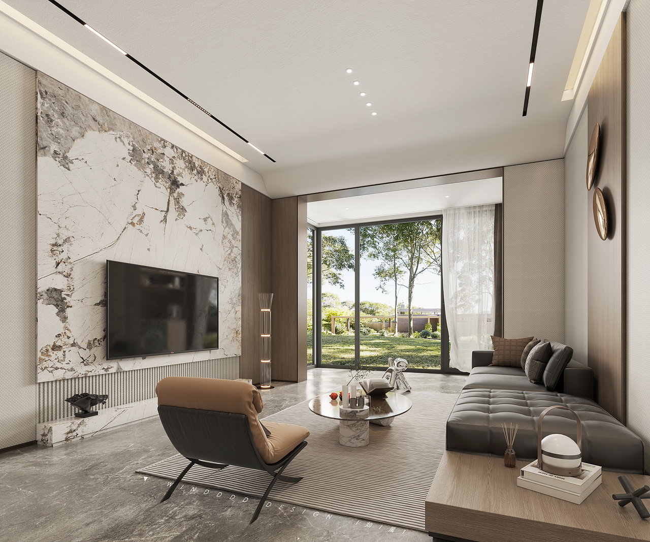 ▼ WIND作品集 ▎现代轻奢住宅