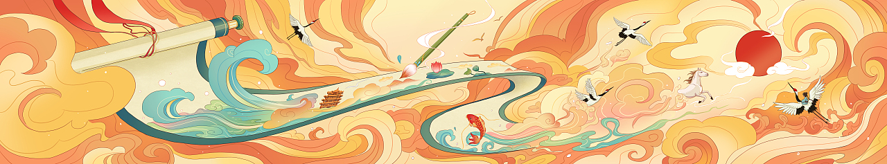 近期合集国风插画（图ZMzAwMDEzMTA4） - 创作习作 - 站酷设计师小披风R原创素材 - 站酷ZCOOL