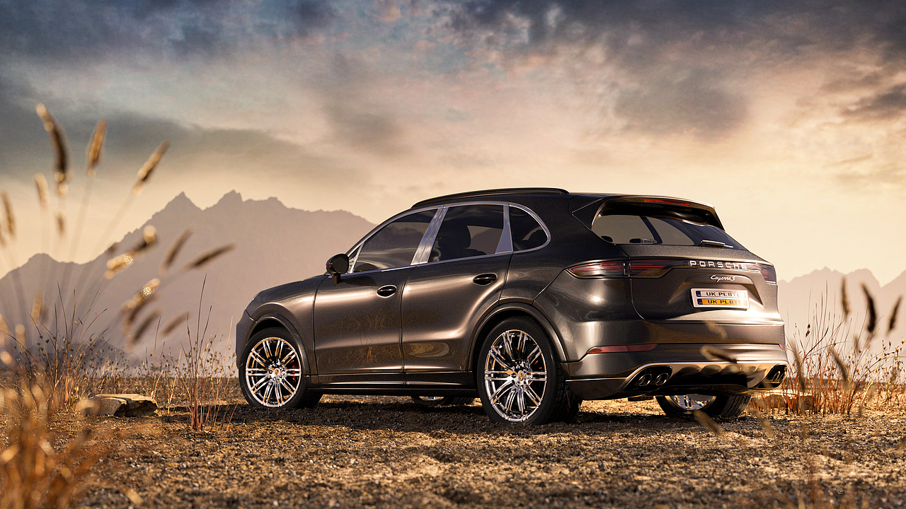 汽车渲染练习打卡