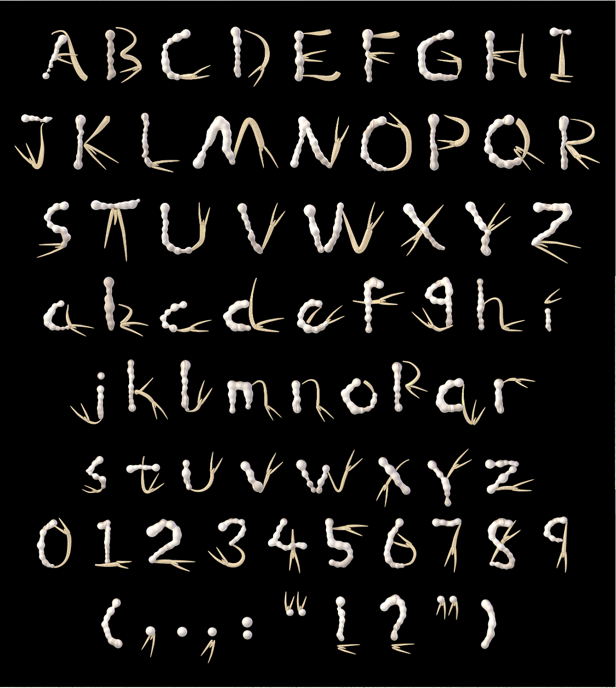 隶变字体设计（图ZMzYzMTU1MzIw） - 字体/字形 - 站酷设计师taehongLICHI原创素材 - 站酷ZCOOL