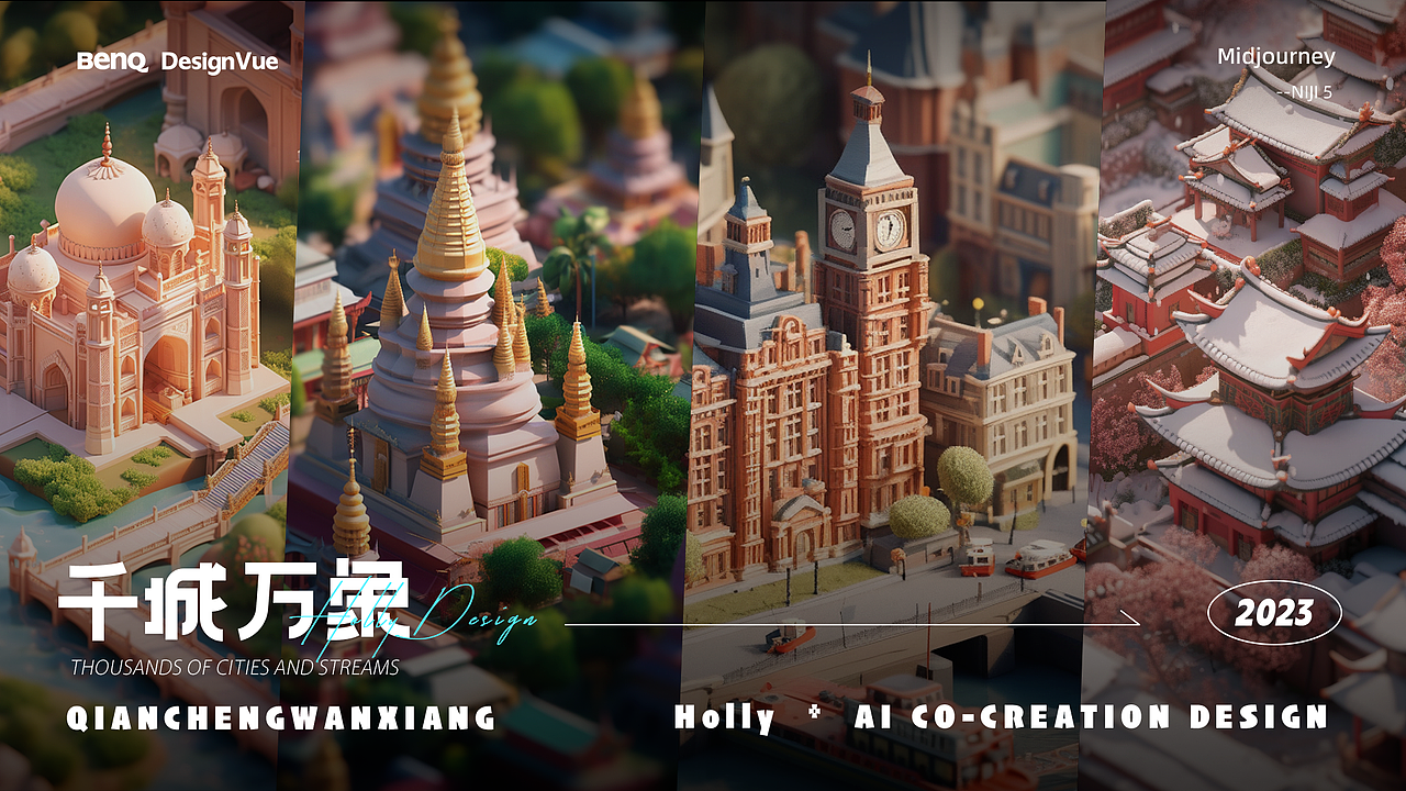 千城万象|一起看世界|微缩城市地标建筑（图ZMzU4NDAyNjA4） - AI作品 - 站酷设计师设计师Holly原创素材 - 站酷ZCOOL