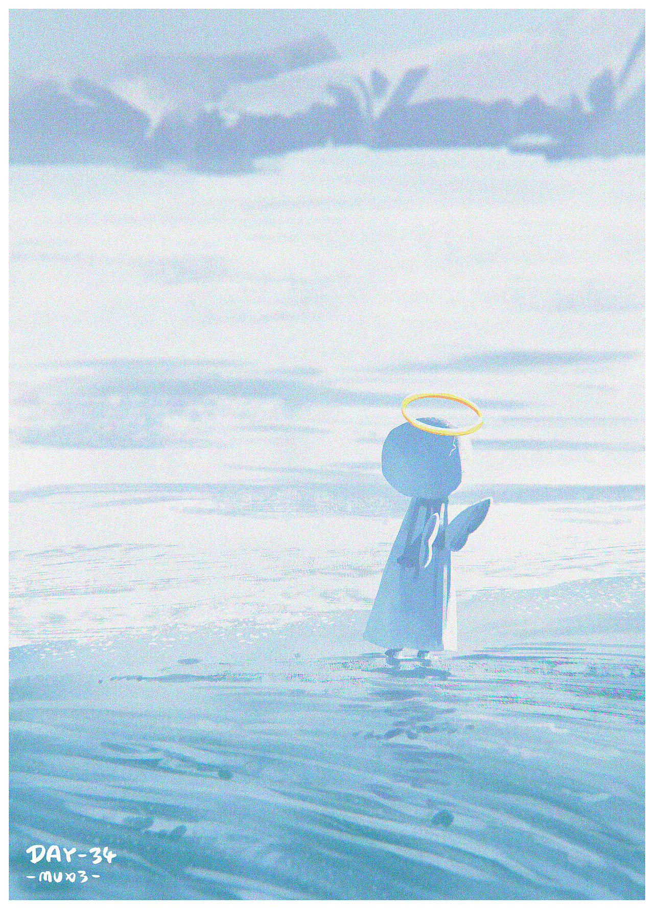 每日一画 | 色彩练习60天 | 第二弹 晴天使娃娃篇