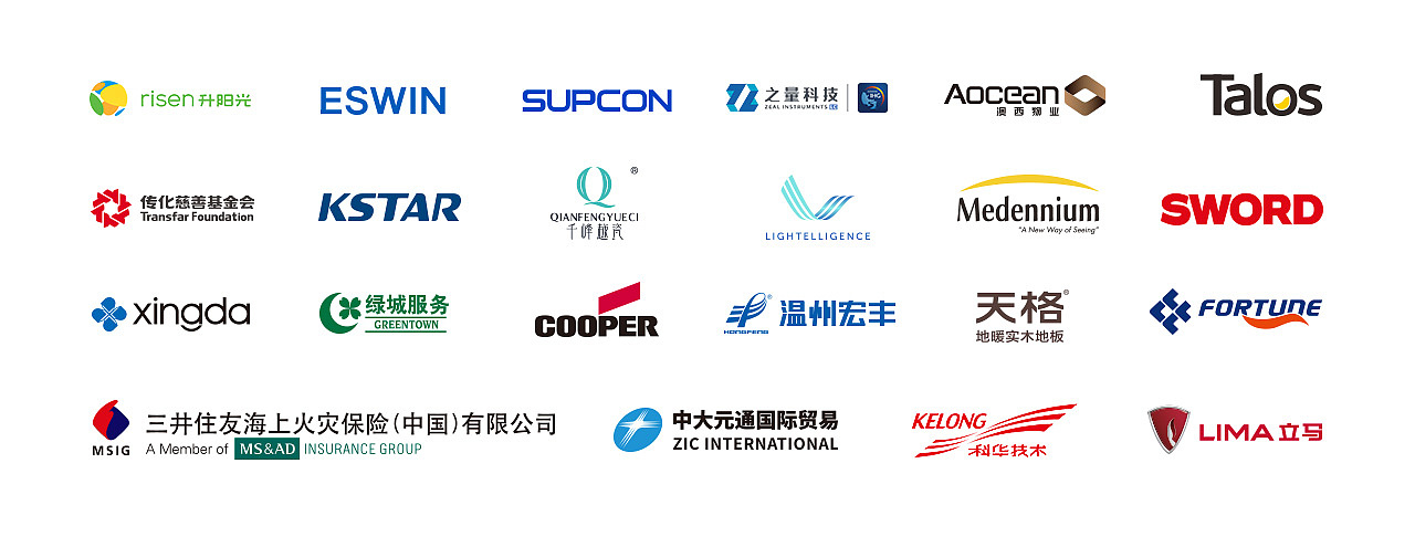 先后合作过的客户,排名顺序按照时间