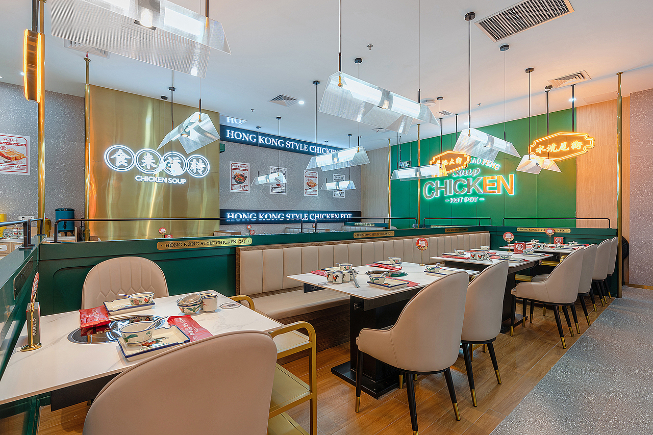 餐饮空间摄影｜百鸟朝凤（图ZMzA3MTMzNjA0） - 环境/建筑摄影 - 站酷设计师深圳商业空间摄影原创素材 - 站酷ZCOOL