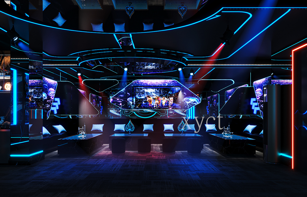 工装//KTV效果图