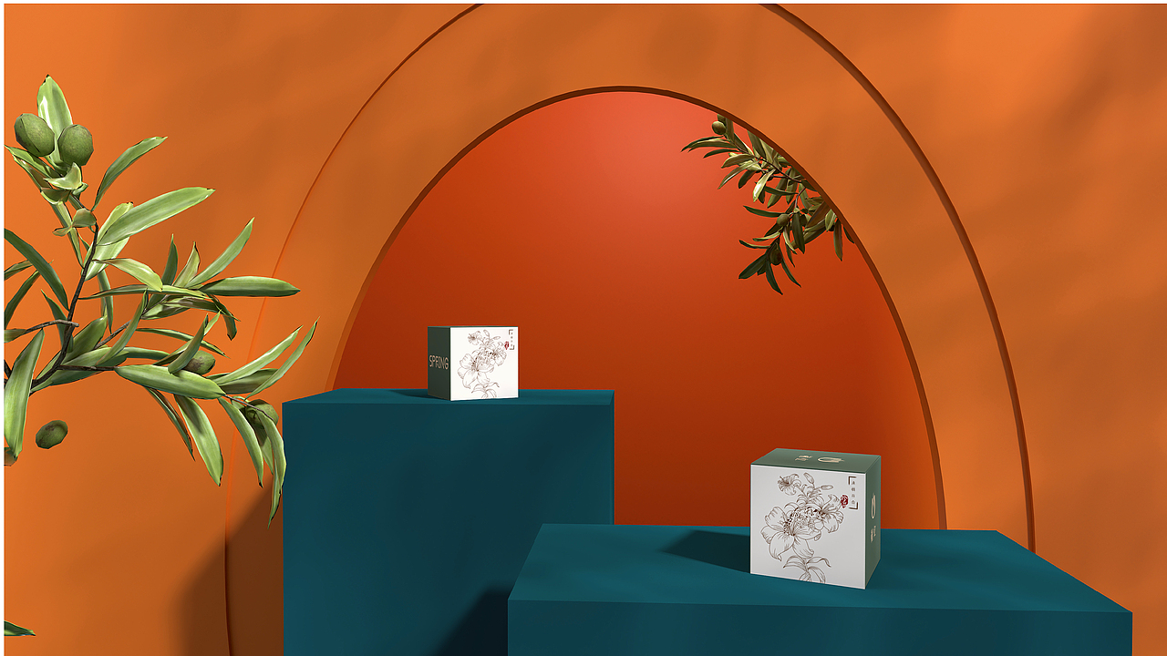 二十四节气系列香薰包装设计