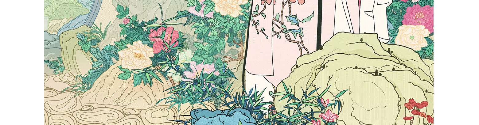 【牡丹亭-皂罗袍】动态插画练习（图ZMzA2MDMzMDQw） - 创作习作 - 站酷设计师守恒原创素材 - 站酷ZCOOL