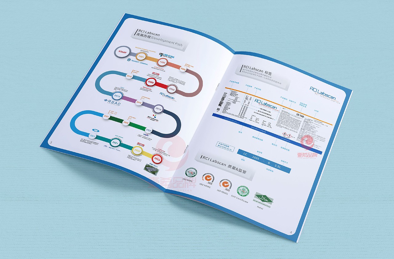 一希品牌设计--化工产品画册宣传册设计