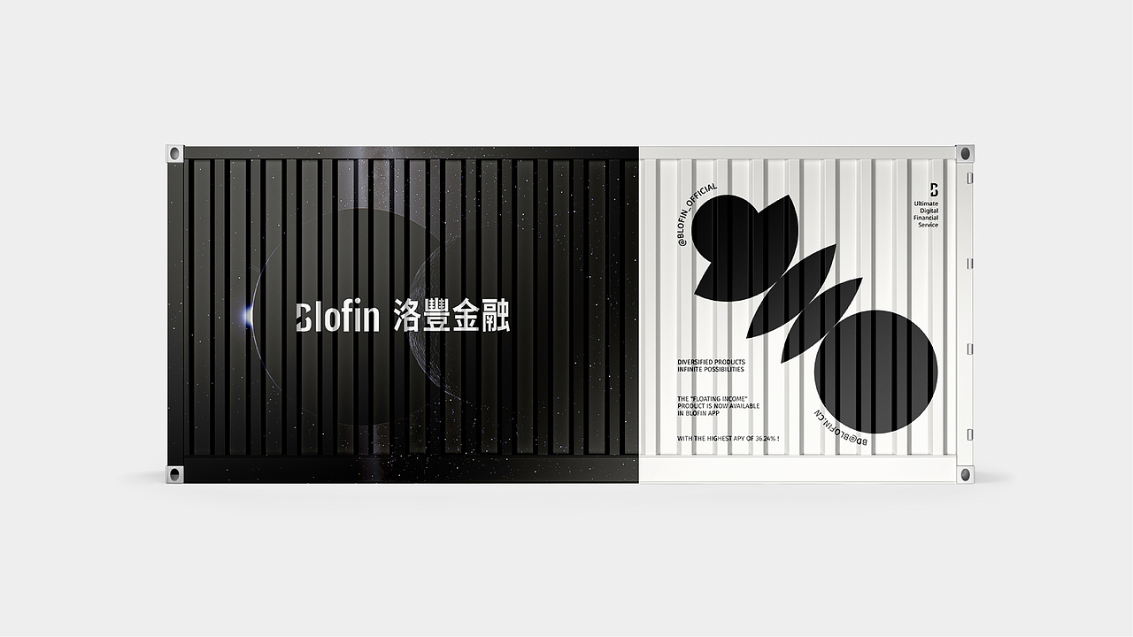 【品牌设计】blofin × 阿呆 - 关于黑白的探索