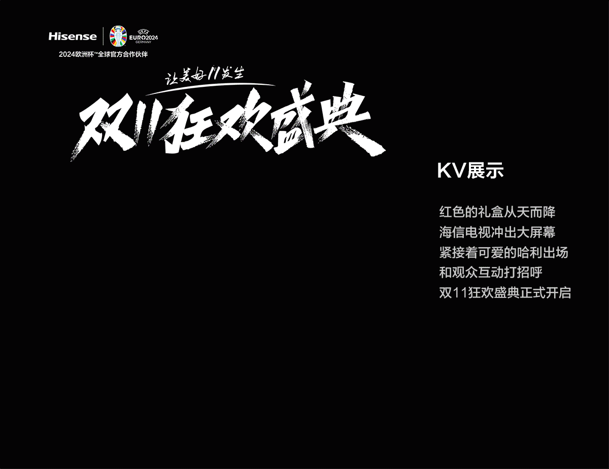 海信电视双11视觉设计项目（图ZMzYwNTk4MTky） - 电商 - 站酷设计师零感染色体原创素材 - 站酷ZCOOL