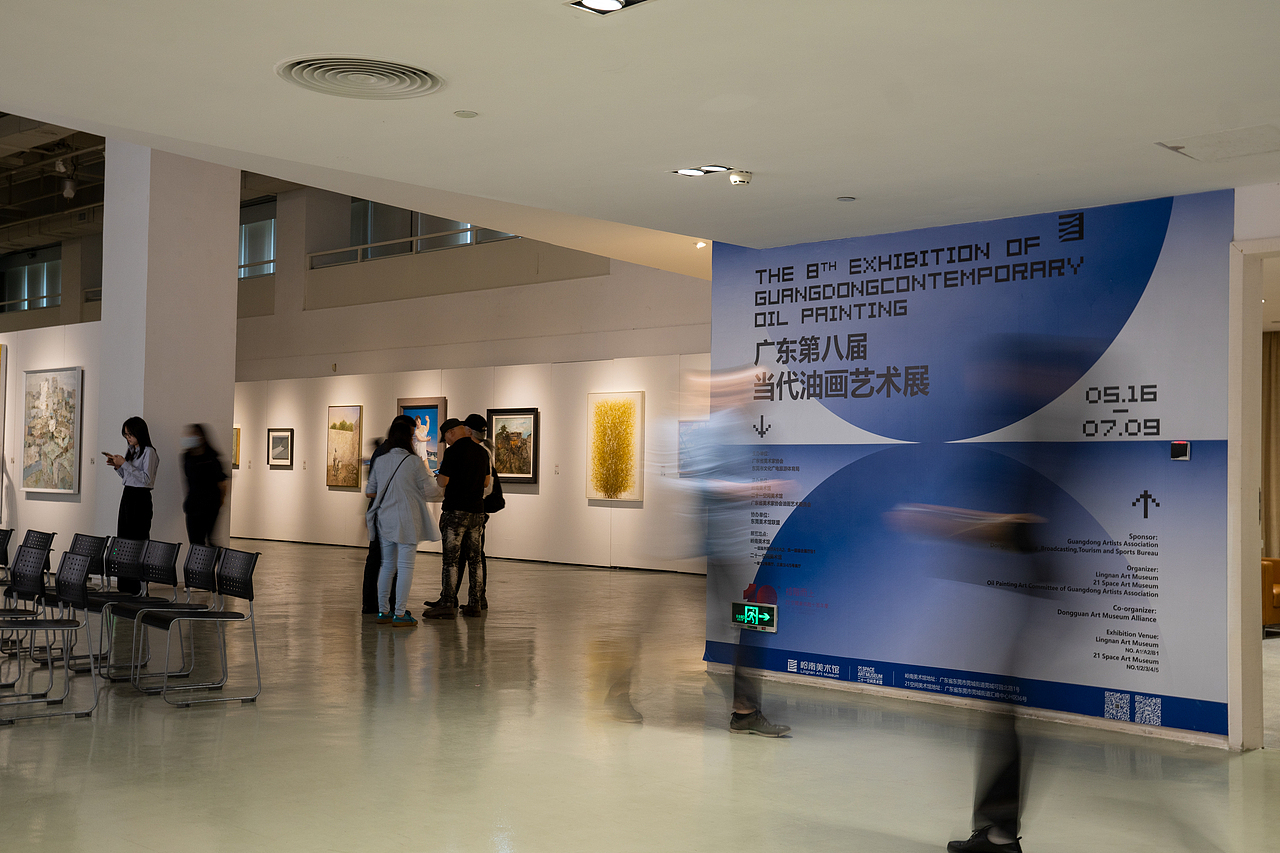 油畫展隨拍（圖ZMzQwNDcwMDY0） - 時(shí)尚/藝術(shù)攝影 - 站酷設(shè)計(jì)師Boi彥原創(chuàng)素材 - 站酷ZCOOL