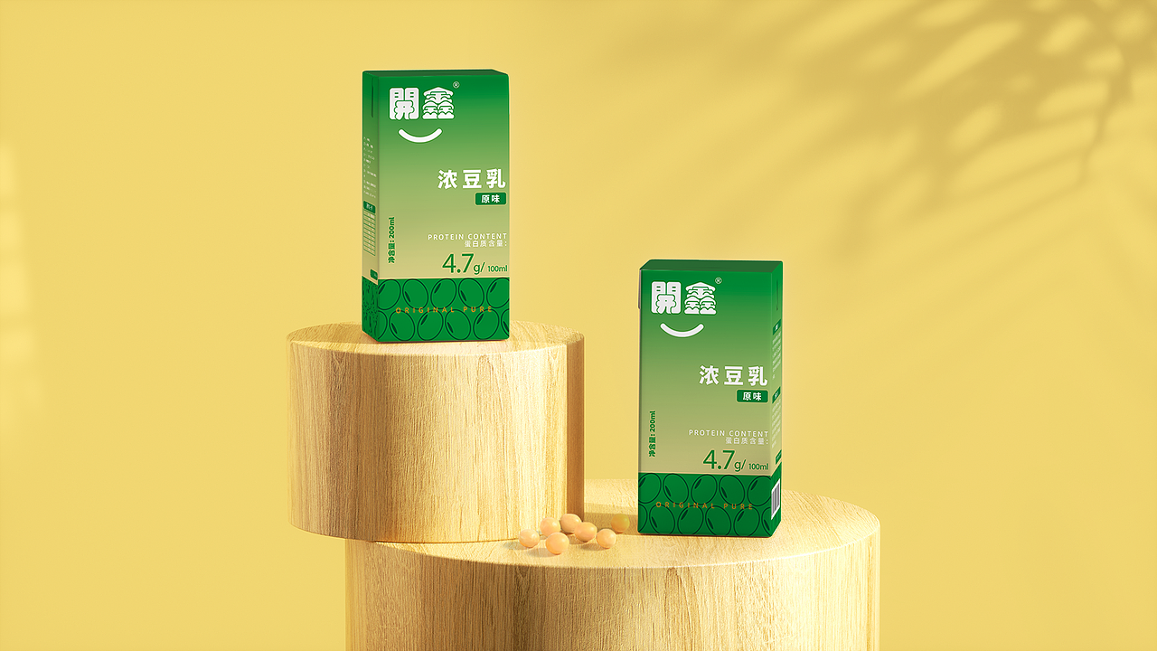 開鑫浓豆乳包装设计（图ZMzUyMjU0NzUy） - 包装 - 站酷设计师风很安静的夜晚原创素材 - 站酷ZCOOL