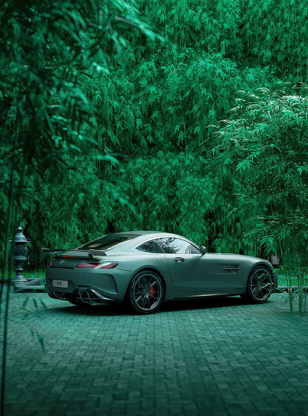 汽车场景渲染（图ZMzE5OTQzNjAw） - 场景 - 站酷设计师九版原创素材 - 站酷ZCOOL