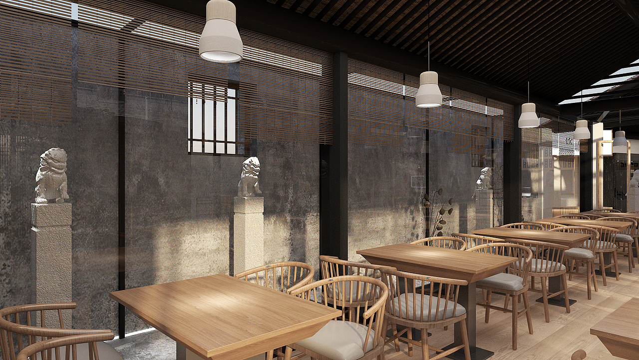 石板人家面馆（图ZMzU2Nzc4MDk2） - 商业空间设计 - 站酷设计师秋琳原创素材 - 站酷ZCOOL