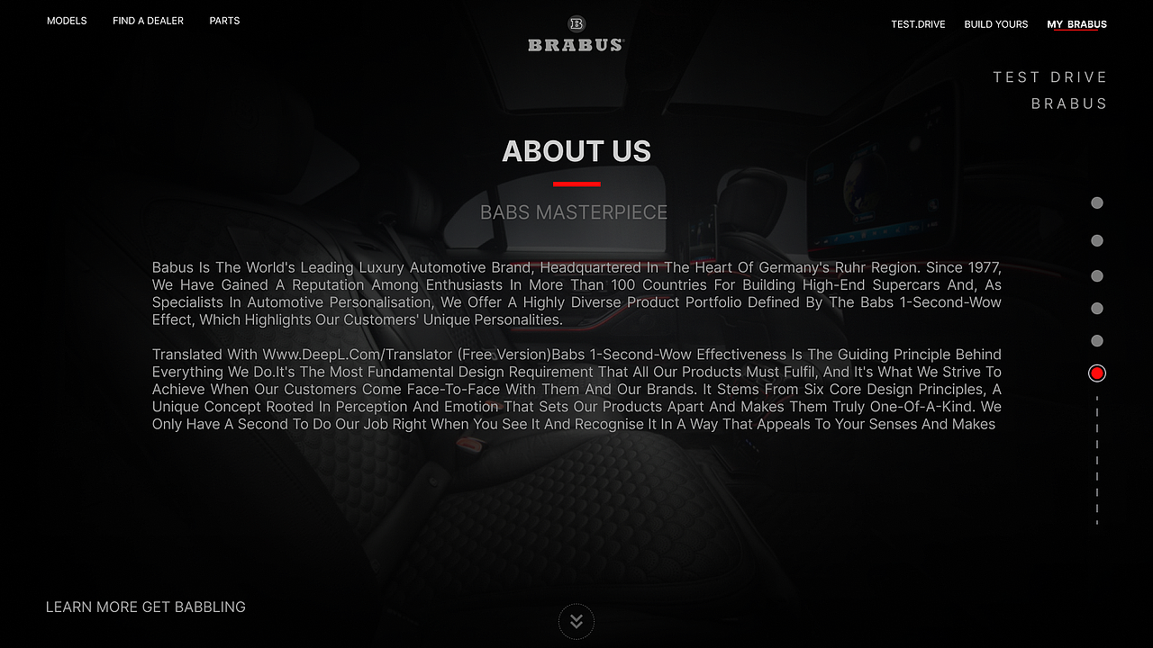 “驾驭未来，BRABUS 930：豪华与科技的完美融合"（图ZMzY4NTE3Njc2） - 交互/UE - 站酷设计师xbccb原创素材 - 站酷ZCOOL