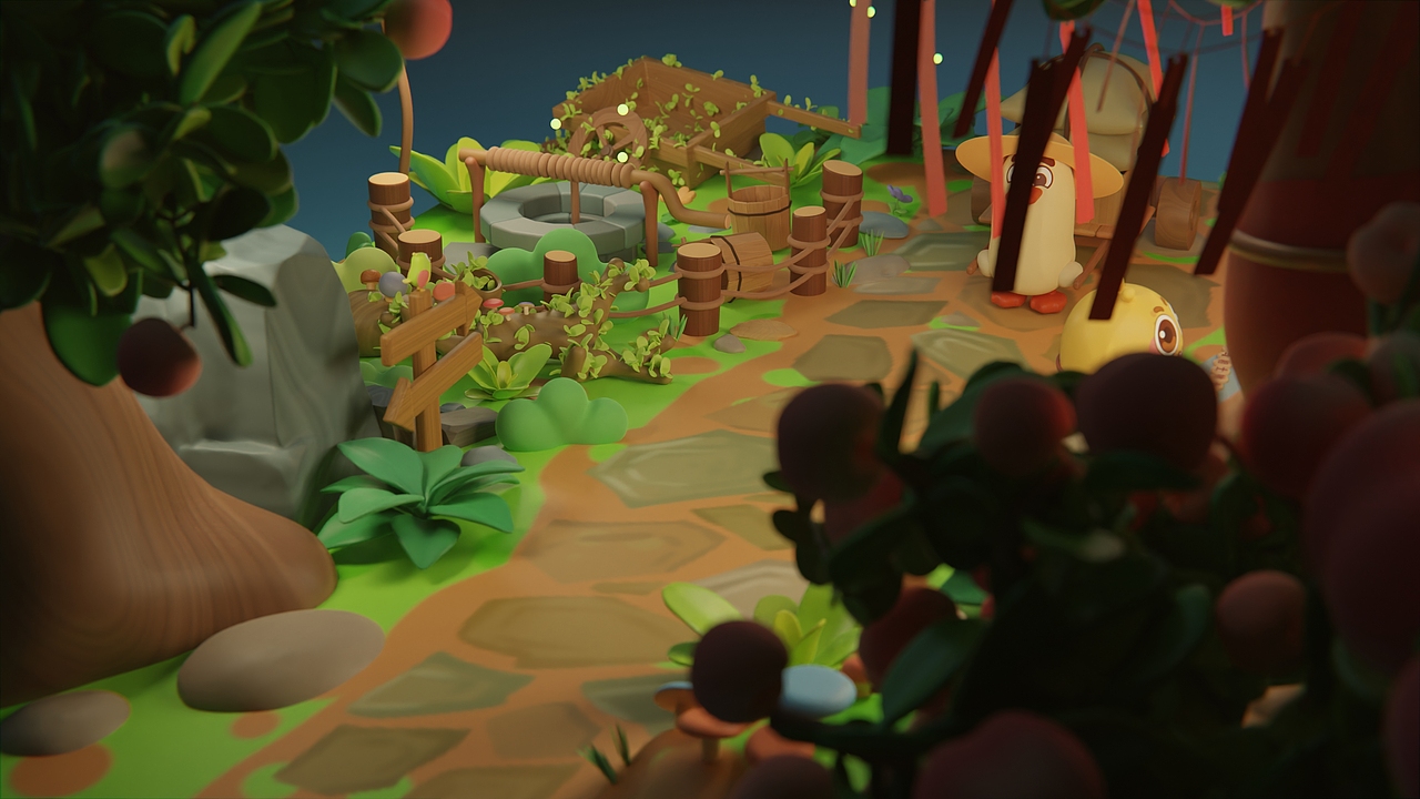 【桃桃村】原始桃神庙!