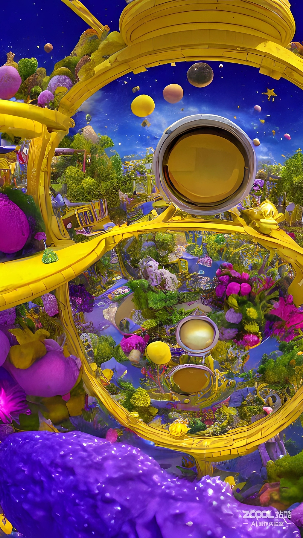 #AI创作实验室#【黄海绵的科技城】【高清版】