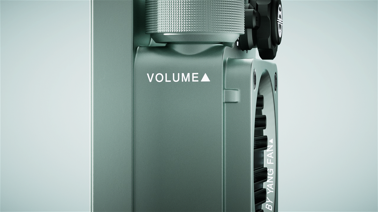 蓝牙音响动画模型练习