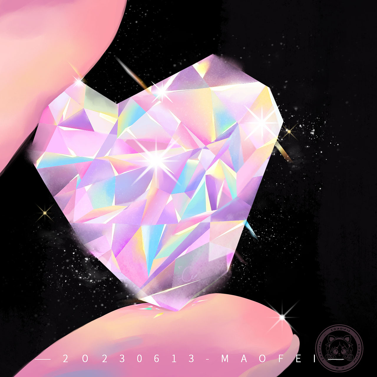 砖石心（图ZMzQyOTYwMTQ0） - 创作习作 - 站酷设计师猫绯_biuuuu原创素材 - 站酷ZCOOL