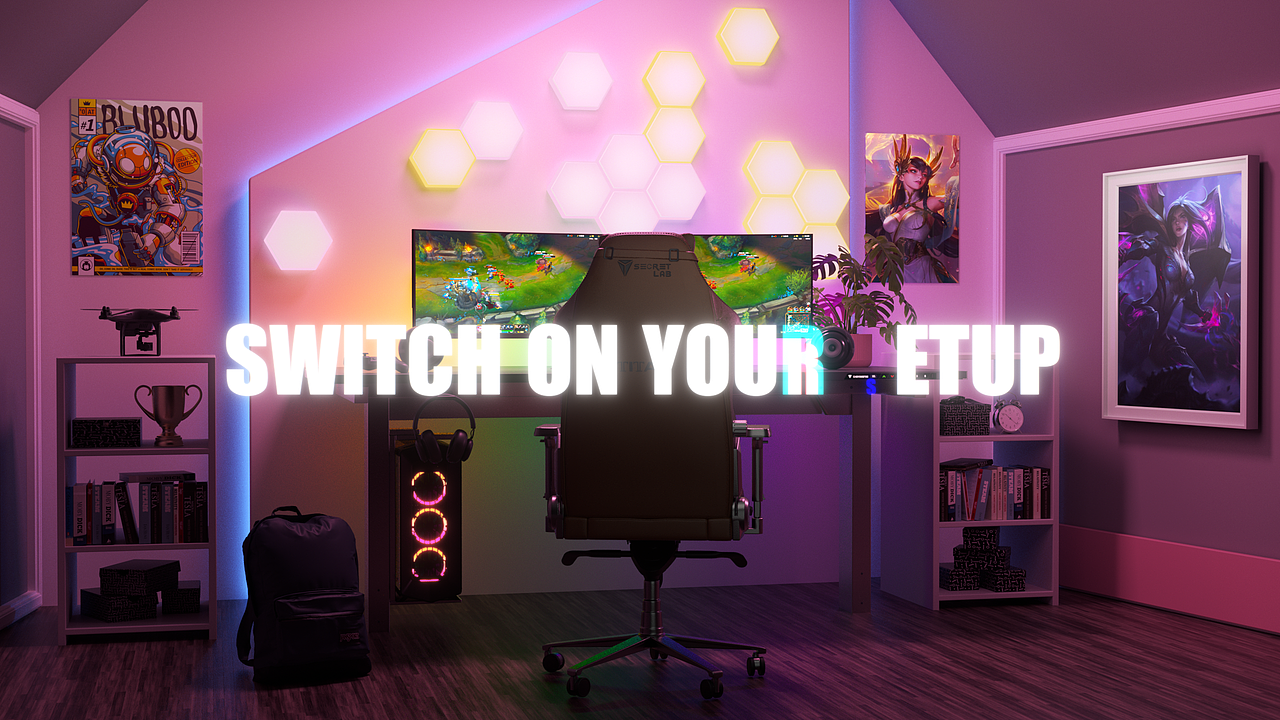 电竞桌动态视频